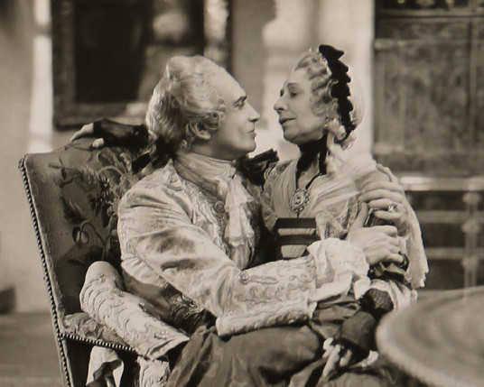 Jew Süss, 1934; Conrad Veidt (Josef Süss Oppenheimer) & uncredited actress as Josef's mother (if anyone has her name, please lmk!)