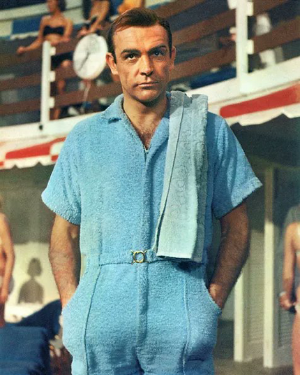 Sean Connery as James Bond in Goldfinger