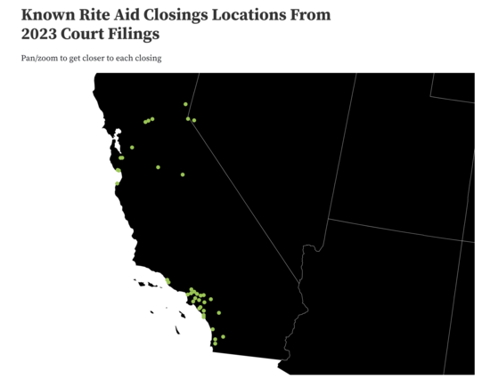 cali closings map