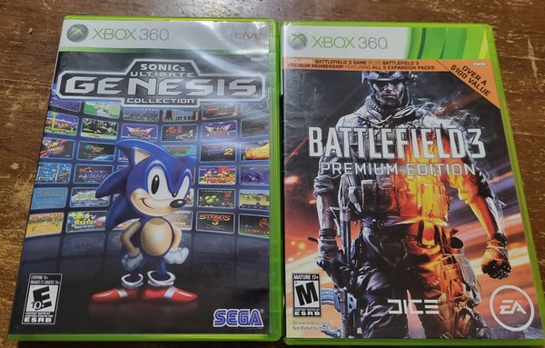 Sonic's Ultimate Genesis Collection and BF3