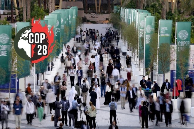 Lors de la COP28, le 4 décembre 2023, à Dubaï. © Photo Peter Dejong / AP via Sipa