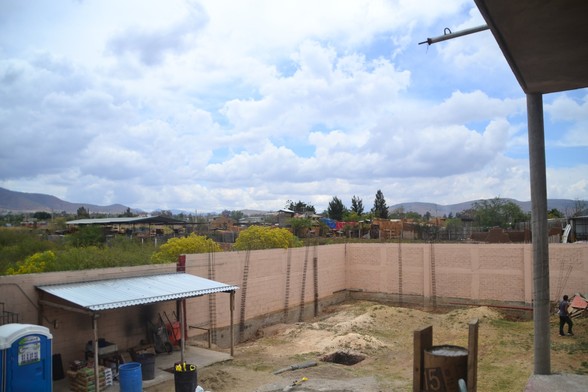 Grundstück vor den Erweiterungsarbeiten