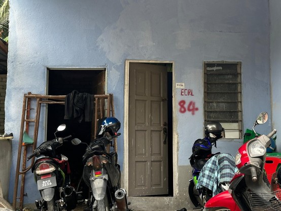 A house that had been marked to be demolished for ECRL. / Photo from linked article.