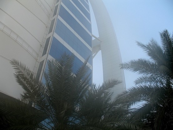 Another image from our stay in "our" hotel. Exwerior shot through the haze.
#BurjAlArab #Dubai