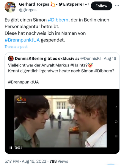  #BrennpunktUA #SimonDibbern #Dibbern #Berlin #Ukraine #anyb #Russland #Vatnik #Ruscist #patriot_singles #falseflag #Uboot #Rechtspopulist #Rechtsextremist #Rechtsextremismus #AfD #Querdenken #Querfront #WerteUnion #Haintz #VickyRichter #AlexanderEhrlich #DiscloseTV #Reitschuster #Tichy #NIUS #AUF1 #Oberfranken #Franken #Bamberg #Schlanggl #null_neun_elf #Inclutus #ThorstenHeinrich #ChristianWiesner #Spartanat 
