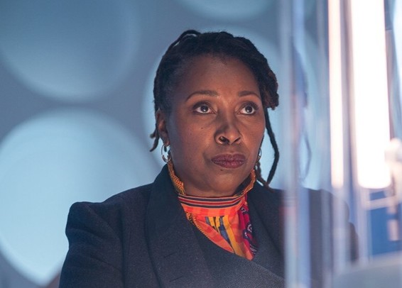 Jo Martin as the Doctor