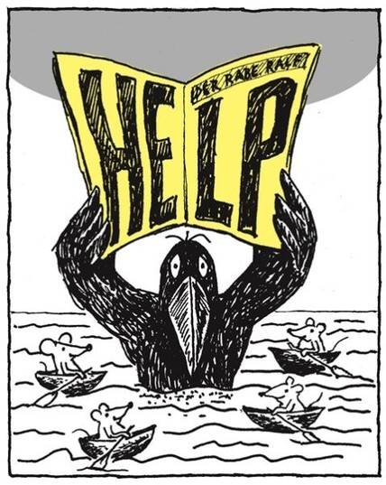 Bis Mitte 2024 wird eine mittelfristige Finanzierung für den Raben Ralf benötigt, um die Schließung der Redaktion zum Jahresende 2024 zu verhindern. Wir brauchen etwa 20.000 Euro pro Jahr und der Rabe fliegt weiter!
Demokratisches Mitmachprojekt
Inmitten des allgegenwärtigen Zeitungssterbens grenzt es fast an ein Wunder, dass ausgerechnet eine Zeitung, die kostenlos gelesen werden kann, seit über 30 Jahren weiterbesteht. Das ist möglich, weil alle Autorinnen und Autoren auf ein Honorar verzichten und die Redaktion ihre Arbeit mit einem großen ehrenamtlichen Anteil leistet. Der Rabe Ralf lebt, weil er von Engagierten getragen wird.