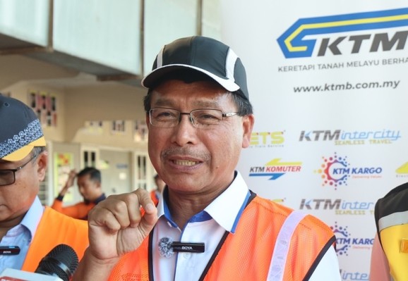 Keretapi Tanah Melayu Berhad (KTMB) Group chief executive officer. / Photo from linked article.