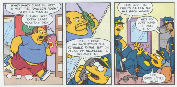 Simpsons Comics #68 is the sixty-eighth issue of Simpsons Comics. It was released in the USA and Canada on March 20, 2002.