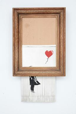Photograph by Sotheby's
Vielleicht WERBUNG
Banksy