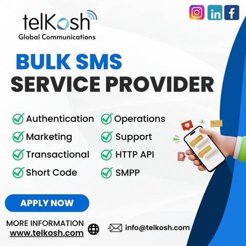 Telkosh Global Communication – Your Go-To Bulk SMS Service Provider