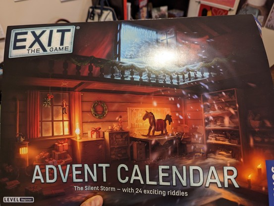 Cover of EXIT: The Game Advent Calendar - the Silent Storm