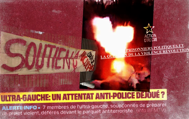 Au procès de « l’ultragauche », sept militants condamnés pour « association de malfaiteurs terroriste » © Montage Sébastien Calvet