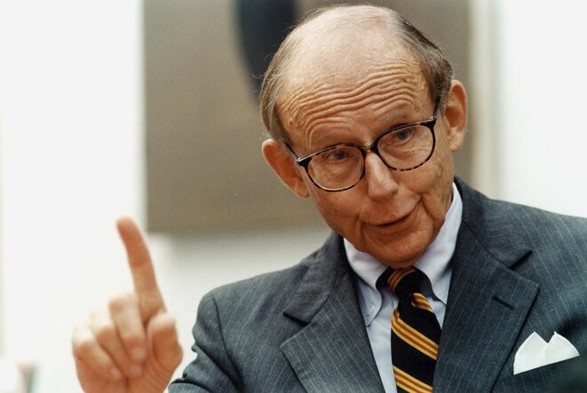 Samuel Huntington en 2003. © Photo Heiko Specht / LAIF / REA