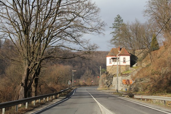 Street in the countryside