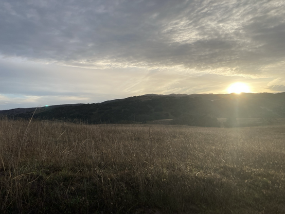 Sunrise in Fort Ord