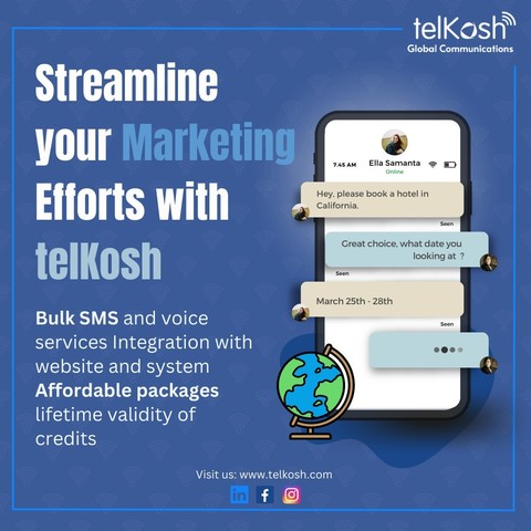 Streamline Your Marketing Efforts With Telkosh
https://telkosh.com
