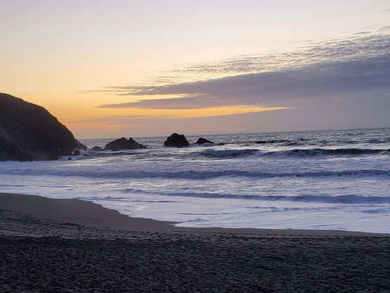 Afterglow with rocks.  Which is different from afterglow on the rocks, which sounds like either a cocktail or a pastime for amorous marine mammals.