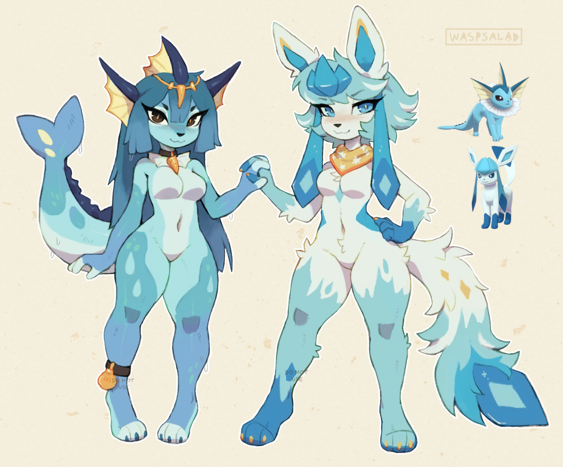 waspsalad🔞: A couple of new pokegals! They… - Mastodon