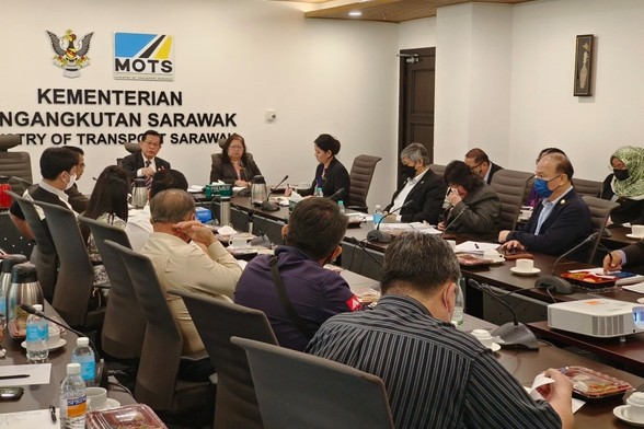 Dialogue session at the Ministry of Transport Sarawak. / Photo from linked article.
