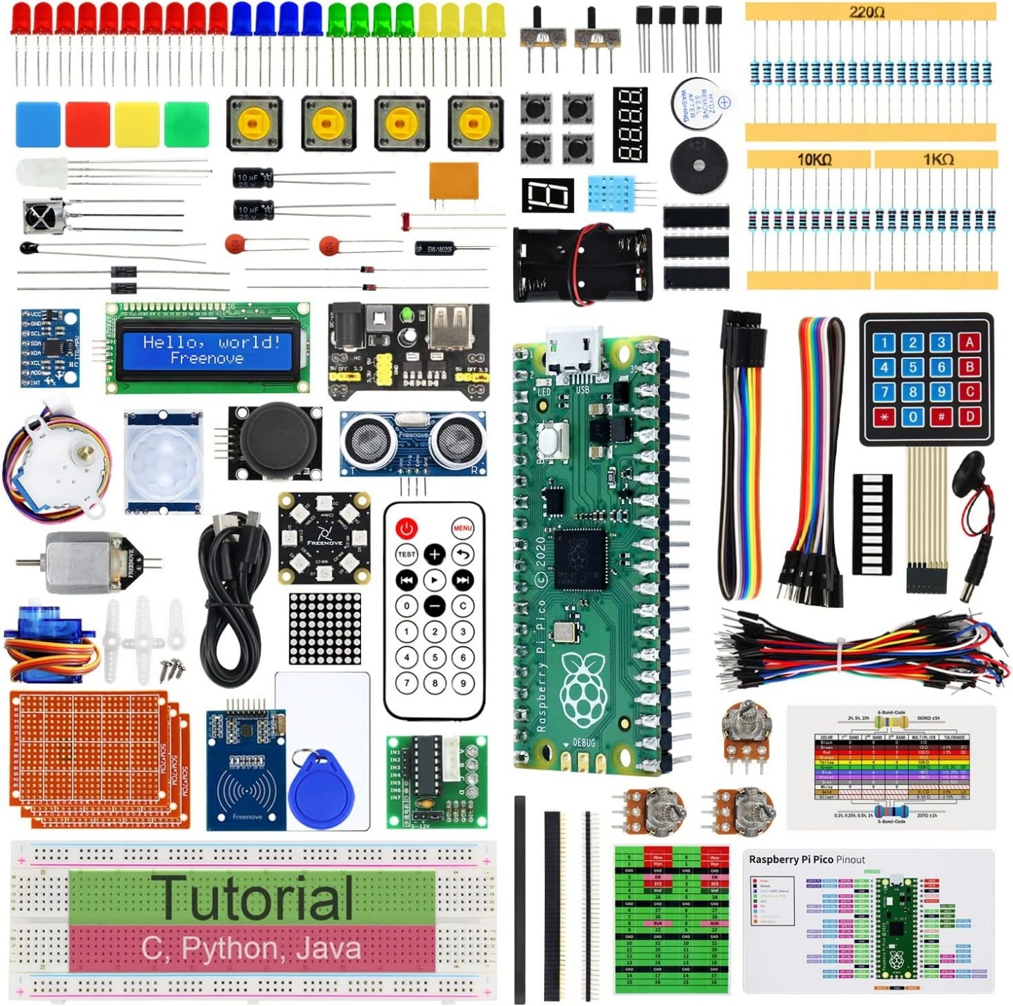 Official Arduino Starter Kit [K000007] (English Projects Book) - 12 DIY  Projects with All Necessary Electronic Components and Instructions -  origianl