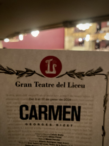 Carmen poster