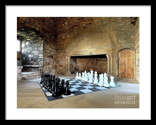 A medieval Scottish Castle dating back to the 15th century. Imagine playing chess on the floor of this grand medieval setting.