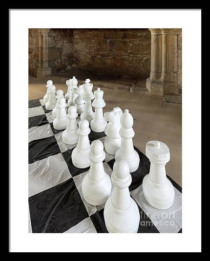 A medieval Scottish Castle dating back to the 15th century. Imagine playing chess on the floor of this grand medieval setting.