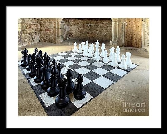 A medieval Scottish Castle dating back to the 15th century. Imagine playing chess on the floor of this grand medieval setting.