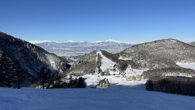 View from part way down Sun Valley