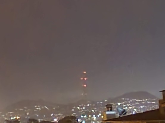 The City illuminated by none other than Karl the Fog.  One of our lovelier neighbourhood views.