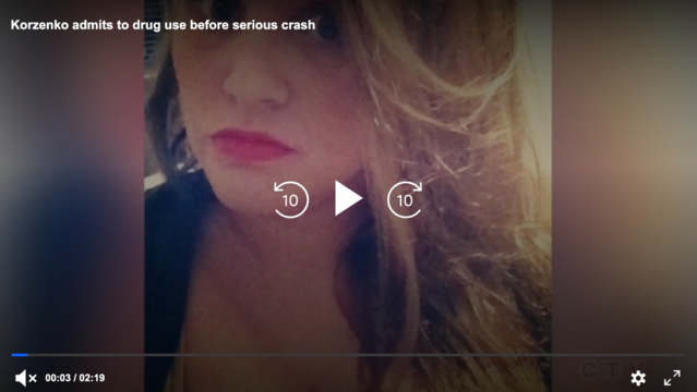 A video of the accused.