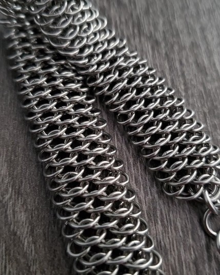 another picture of the same bracelet but folded over itself
