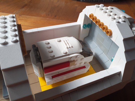Microscale #Shuttlecraft inside the #Shuttlebay