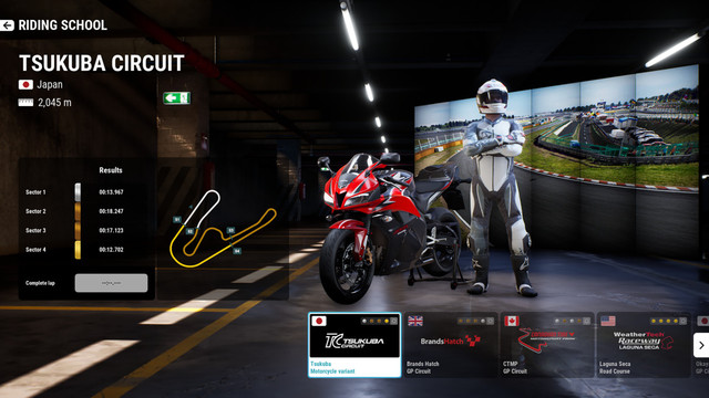 Alongside new DLC, a free RIDE 5 update has also been released to allow you to share your Race Creator competitions online, adding a new Riding School mode with challenges to practice, and also allowing unlimited Time Attack laps...