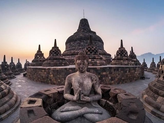 #Barabudur, #Mahayana #Buddhist temple, #Java, #Indonesia.
#BuddhistArt #Buddhism
