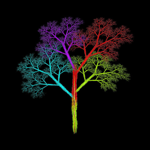 ifs 4 colors tree