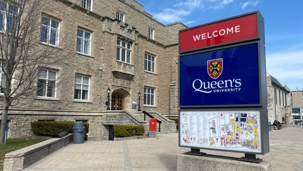 Queen's University is facing a $48-million budget deficit, raising concerns about cuts and academic impacts. (Michelle Allan/CBC)
