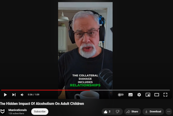 https://www.youtube.com/watch?v=rANdMm-0YFk
The Hidden Impact Of Alcoholism On Adult Children


47 views  27 Jan 2024
All credit goes to the amazing George Bruno (@listenmyson right here on youtube) for allowing me to share his content. Get unstuck today! Thanks for your support!

Tactical Phermone Soap
https://amzn.to/3u2FfvB

Best Shampoo Brush/Scrubber
https://amzn.to/3HtfxDD

Best Butane Torch Lighter
https://amzn.to/3OdCIWn