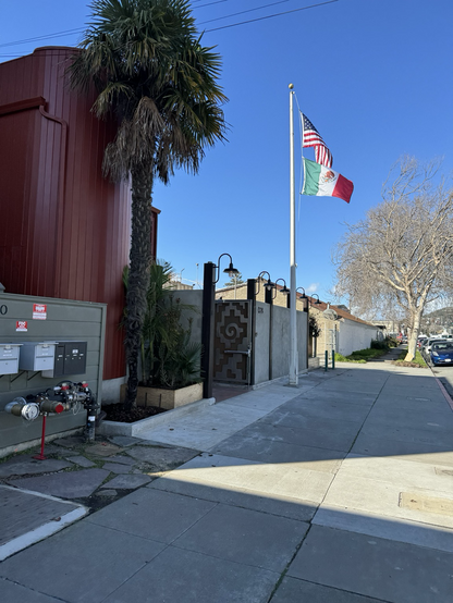 New remodeled entrance to the restaurant. 
