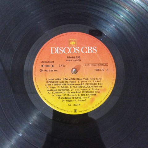 Selo do vinil 
