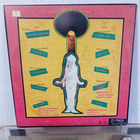 Contra capa do vinil 