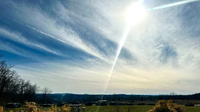 Skyscape at Eastern Divide. Blacksburg, VA. 