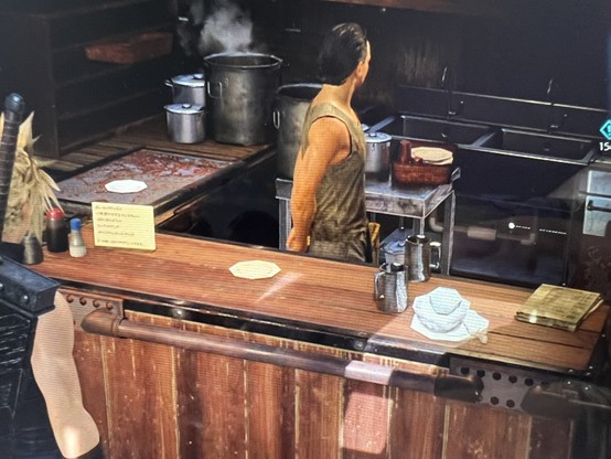 Polygonal plates in FF7Remake