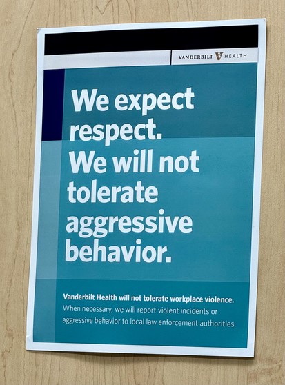 We expect respect. 