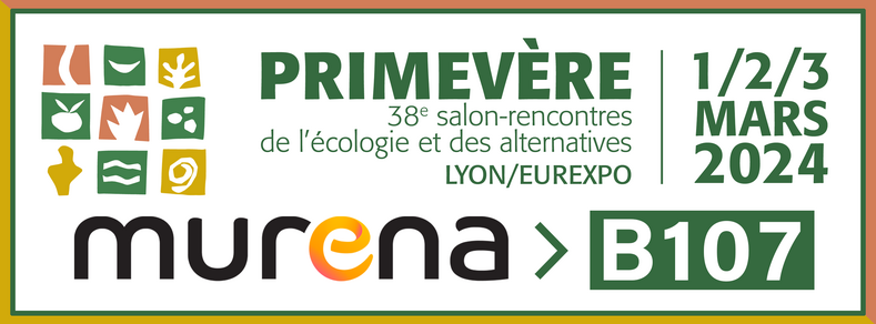 Meet our Murena team at Salon Primevère and explore smartphones with /e/OS! 
See you on 1-3 March 

We've got FREE entrances! Simply contact us at media@murena.com to claim yours. 

Don't miss out on exclusive discounts and event goodies at booth B107! 

See you soon in Lyon !