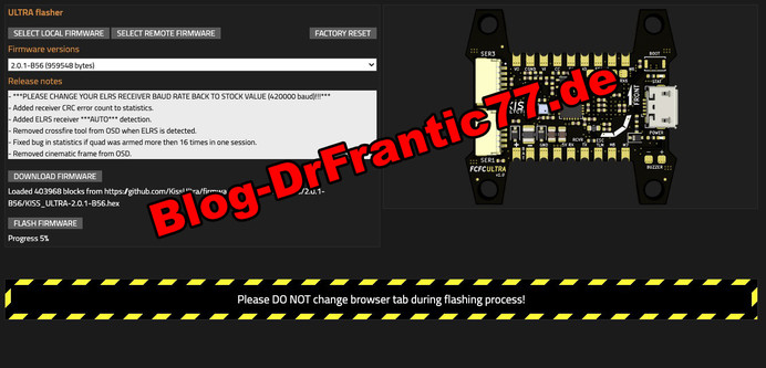 DrFrantic77 Blog rund um FPV