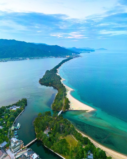 Miyazu Bay in Kyoto, Japan