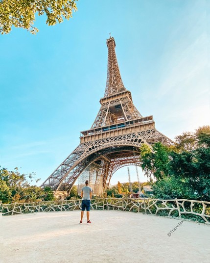 Eiffel Tower in Paris, France