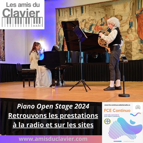 Listen to the impressive playlist 2024 by Les amis du clavier on their website:
amisduclavier.com